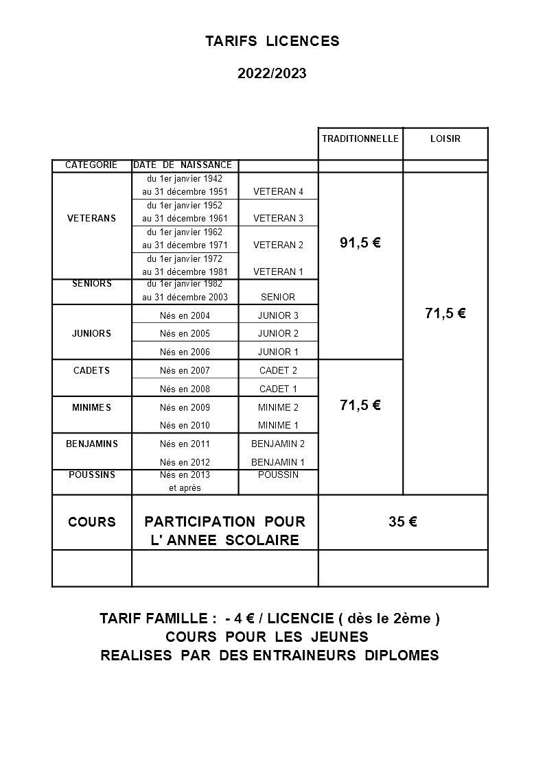 Tarif